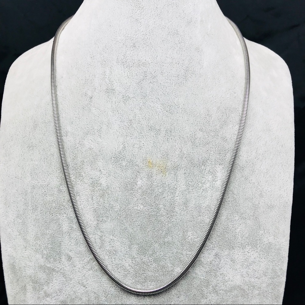Men’s 24” stainless steel heavy duty necklace